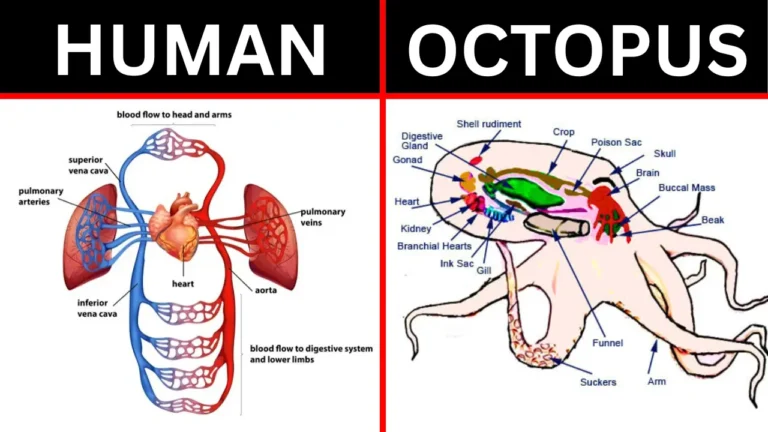 Octopus and Human Circulatory Systems